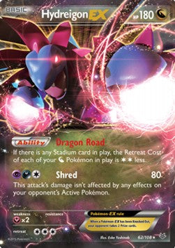 Hydreigon EX - Furie Volanti (Ultra Rare) [ROS-62]