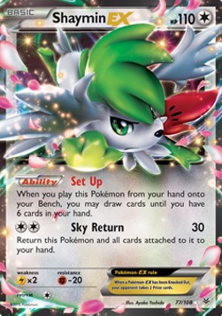 Shaymin EX - Furie Volanti (Ultra Rare) [ROS-77]