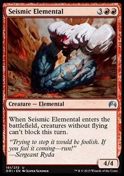 Elementale dei Sismi - Magic Origins (Uncommon) [ORI-161]
