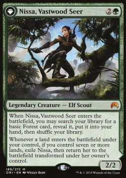 Nissa, Veggente di Boscovasto // Nissa, Saggia Animista - Magic Origins (Mythic) [ORI-189]