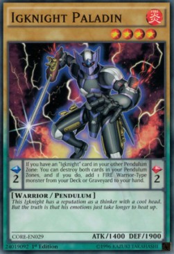 Igknight Paladin - Scontro di Ribellioni (Common) [CORE-029]