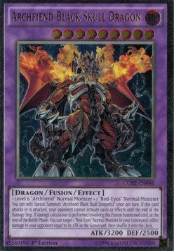 Archfiend Black Skull Dragon - Scontro di Ribellioni (Ultimate Rare) [CORE-048]