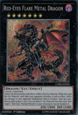 Red-Eyes Flare Metal Dragon - Scontro di Ribellioni (Secret Rare) [CORE-054]