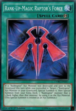 Rank-Up-Magic Raptor's Force - Scontro di Ribellioni (Common) [CORE-057]