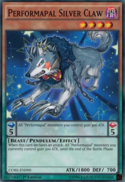 Performapal Silver Claw - Scontro di Ribellioni (Common) [CORE-090]