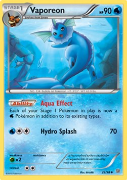 Vaporeon - Antiche Origini (Uncommon) [AOR-22]