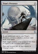 Presenza del Titano - Battaglia per Zendikar (Uncommon) [BFZ-14]