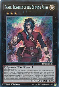 Dante, Viaggiatore dell'Abisso Bruciante - 2015 Mega-Tin Mega Pack (Secret Rare) [MP15-121]