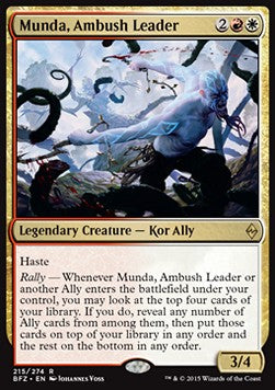Munda, Capo dell'Agguato - Battaglia per Zendikar (Rare) [BFZ-215]