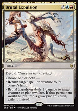 Espulsione Brutale - Battaglia per Zendikar (Rare) [BFZ-200]