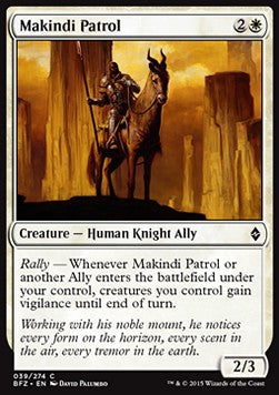 Pattuglia di Makindi - Battaglia per Zendikar (Common) [BFZ-39]