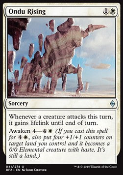 Ascesa di Ondu - Battaglia per Zendikar (Uncommon) [BFZ-41]