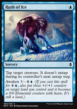 Raffica di Ghiaccio - Battaglia per Zendikar (Common) [BFZ-84]
