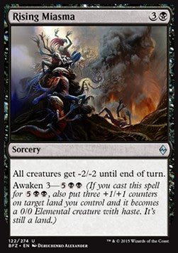 Miasma Ascendente - Battaglia per Zendikar (Uncommon) [BFZ-122]