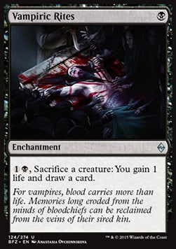 Riti Vampirici - Battaglia per Zendikar (Uncommon) [BFZ-124]