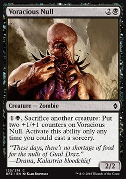 Nullo Vorace - Battaglia per Zendikar (Common) [BFZ-125]