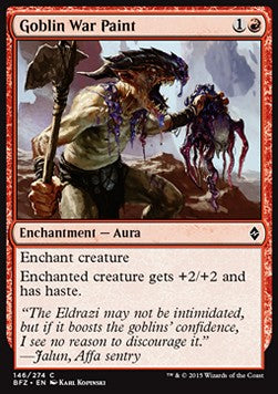 Pittura di Guerra dei Goblin - Battaglia per Zendikar (Common) [BFZ-146]