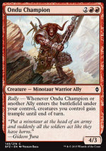 Campione di Ondu - Battaglia per Zendikar (Common) [BFZ-149]