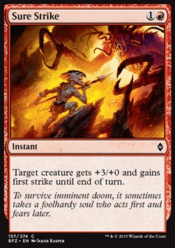 Colpo Sicuro - Battaglia per Zendikar (Common) [BFZ-157]