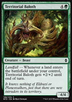 Baloth Territoriale - Battaglia per Zendikar (Common) [BFZ-196]
