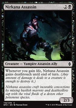 Assassino Nirkana - Battaglia per Zendikar (Common) [BFZ-118]