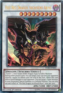 Arcidemone Drago Rosso Rovente dell'Abisso - Piloti ad Alta-Velocità (Ultra Rare) [HSRD-041]
