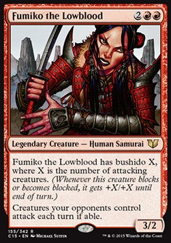 Fumiko Sanguepovero - Commander 2015 (Rare) [C15-155]