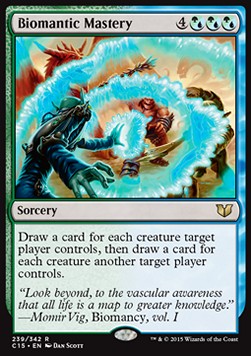 Supremazia Biomantica - Commander 2015 (Rare) [C15-239]