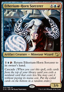 Stregone Corna di Eterium - Commander 2015 (Rare) [C15-217]