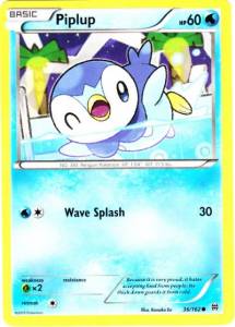 Piplup - Turboblitz (Common) [BKT-36]