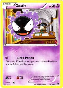 Gastly - Turboblitz (Common) [BKT-58]