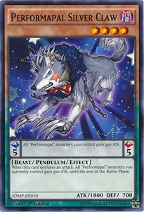 Performapal Silver Claw - Structure Deck: Maestro del Pendulum (Common) [SDMP-010]