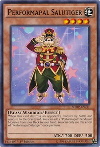 Performapal Salutiger - Structure Deck: Maestro del Pendulum (Common) [SDMP-011]