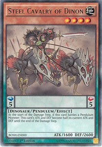 Steel Cavalry of Dinon - Distruttori dell'Ombra (Rare) [BOSH-000]
