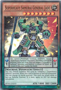 Superheavy Samurai General Jade - Distruttori dell'Ombra (Common) [BOSH-010]