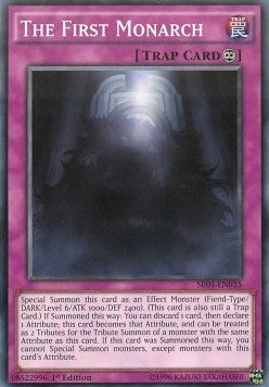 Il Primo Monarca - Structure Deck: Emperor of Darkness (Common) [SR01-035]