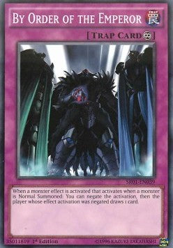 Per Ordine dell'Imperatore - Structure Deck: Emperor of Darkness (Common) [SR01-039]