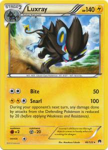Luxray - Turbocrash (Rare) [BKP-46]