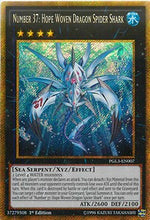 Numero 37: Drago Ragno Squalo Intessuto di Speranza - Premium Oro: Oro Infinito (Gold Secret Rare) [PGL3-007]