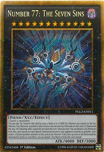 Numero 77: I Sette Peccati - Premium Oro: Oro Infinito (Gold Secret Rare) [PGL3-011]