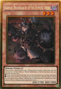Barbar, Malebranche dell'Abisso Bruciante - Premium Oro: Oro Infinito (Gold Rare) [PGL3-054]