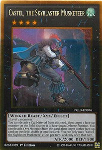 Castel, il Moschettiere Spaccacielo - Premium Oro: Oro Infinito (Gold Rare) [PGL3-076]