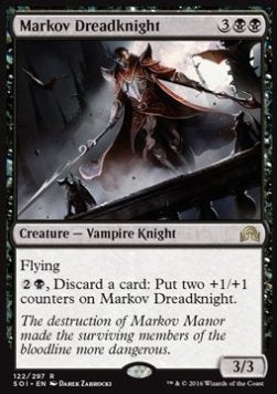 Cavaliere Terrificante Markov - Ombre su Innistrad (Rare) [SOI-122]