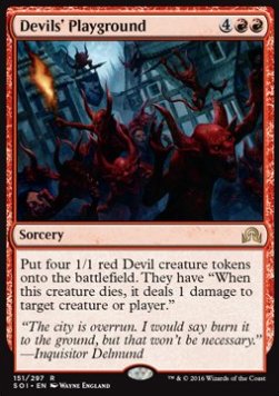 Campo Giochi dei Diavoli - Ombre su Innistrad (Rare) [SOI-151]