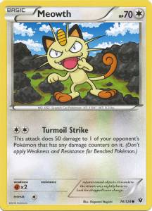 Meowth - Fates Collide (Common) [FCO-74]