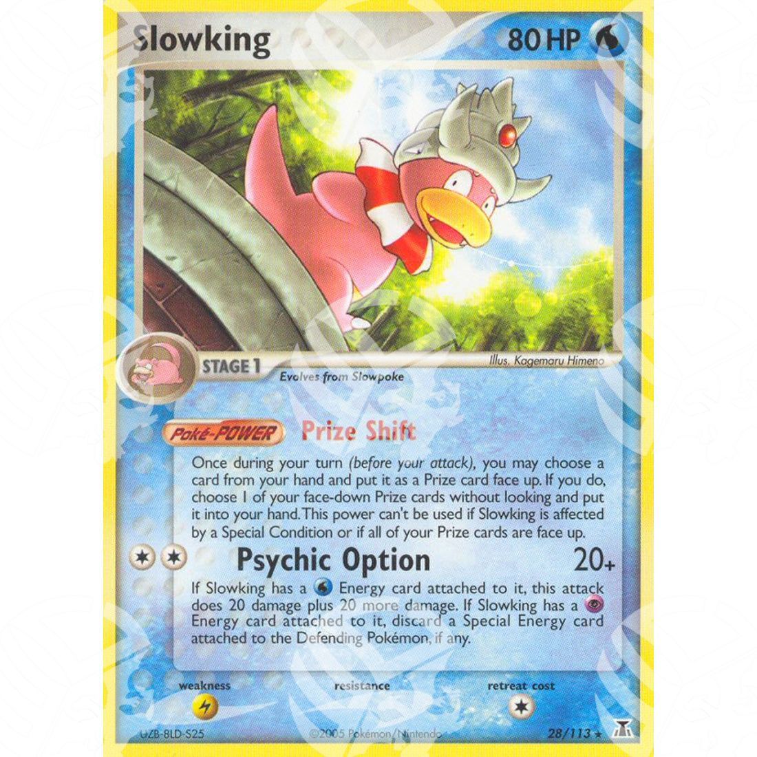 EX Specie Delta - Slowking - 28/113 - Warcard - EX Specie Delta - Slowking - 28/113 i prezzi più bassi sul mercato, solo da www.warcardshop.com! Carte singole, box, buste e mazzi.