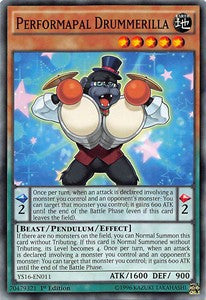 Performapal Drummerilla - Starter Deck: Yuya (Common) [YS16-011]