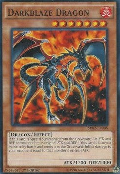 Drago Fiamma Nera - Structure Deck: Rise of the True Dragons (Common) [SR02-006]