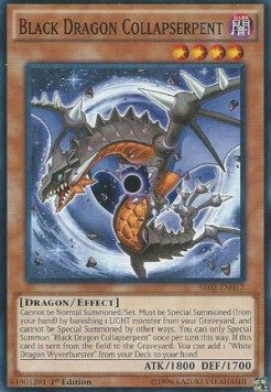 Drago Nero Crolloserpente - Structure Deck: Rise of the True Dragons (Common) [SR02-017]