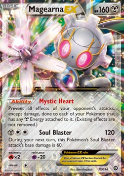 Magearna EX - Steam Siege (Ultra Rare) [STS-75]
